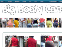 Tablet Screenshot of bigbootycandids.com